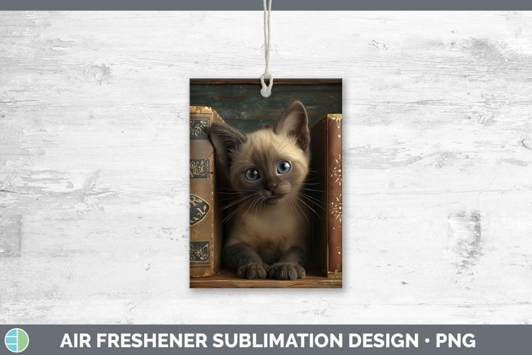 Gorgeous3D Books Air Freshener design.