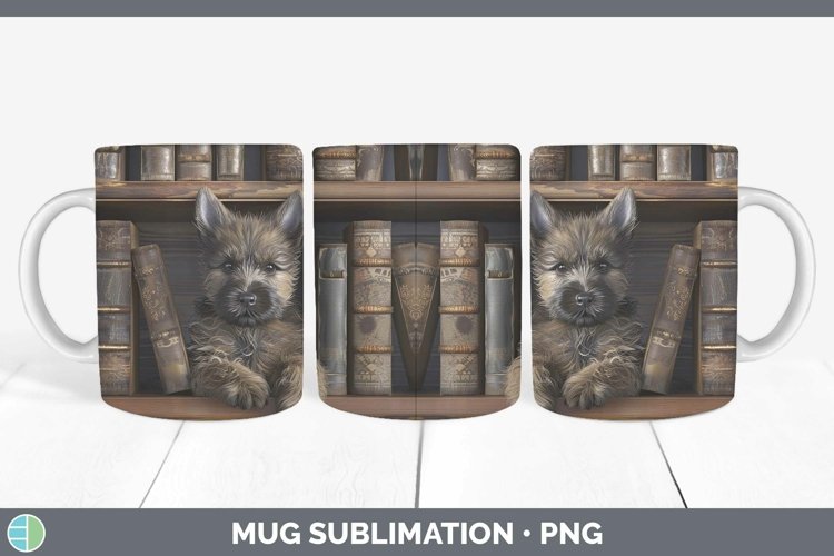 Gorgeous3D Books Mug Wrap design.