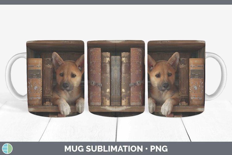 Gorgeous3D Books Mug Wrap design.