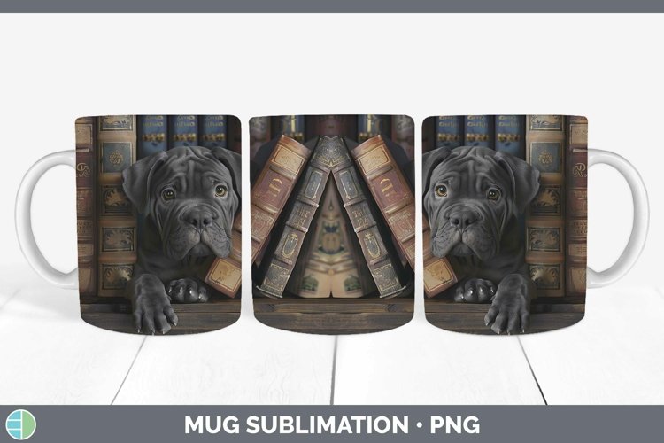 Gorgeous3D Books Mug Wrap design.