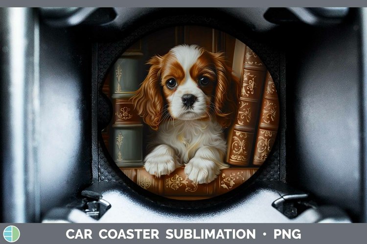 Gorgeous3D Books Car Coaster design.