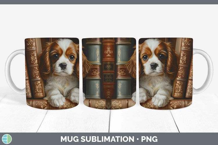 Gorgeous3D Books Mug Wrap design.