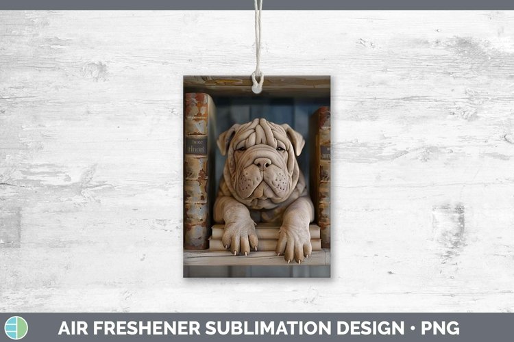 Gorgeous3D Books Air Freshener design.