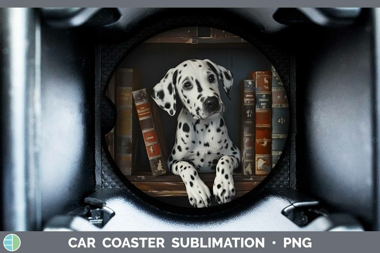 Gorgeous3D Books Car Coaster design.