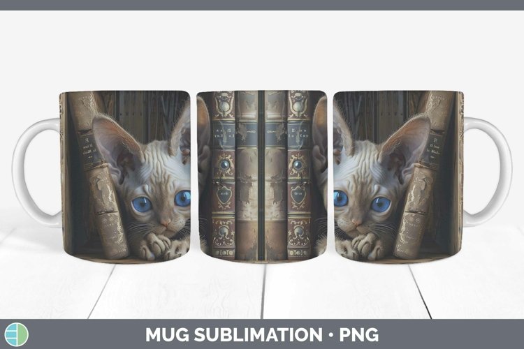 Gorgeous3D Books Mug Wrap design.