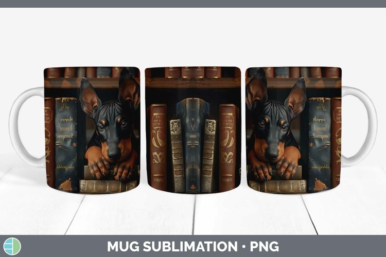 Gorgeous3D Books Mug Wrap design.