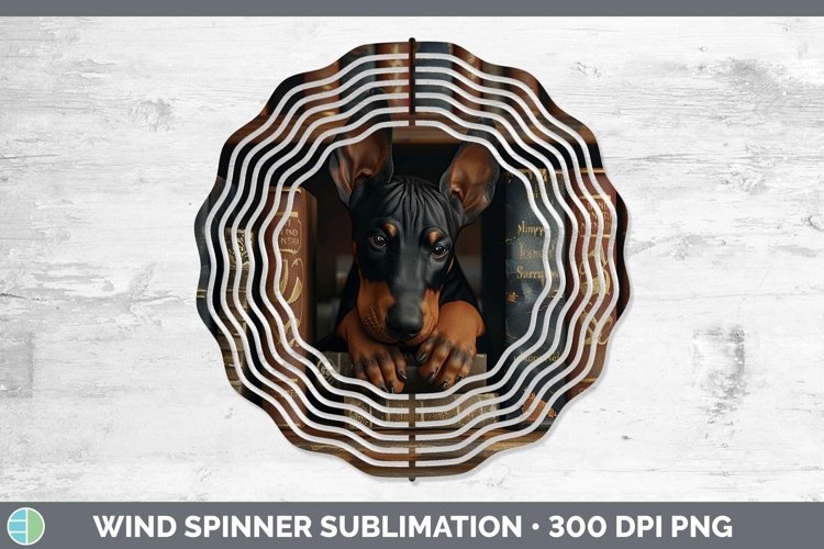 Gorgeous3D Books Wind Spinner design.