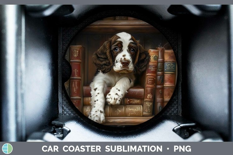 Gorgeous3D Books Car Coaster design.