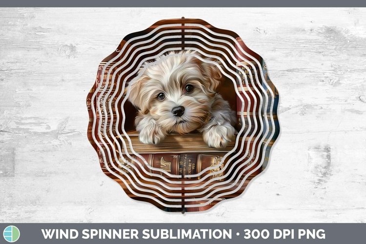 Gorgeous3D Books Wind Spinner design.