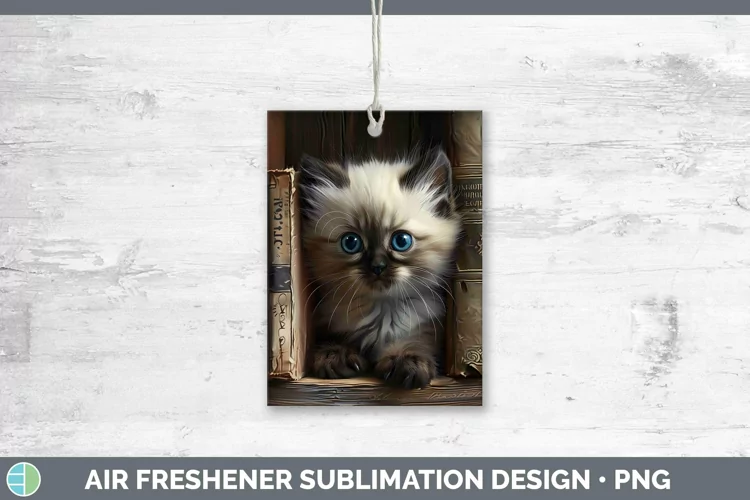 3D Books Himalayan Air Freshener Sublimation Car Freshener D