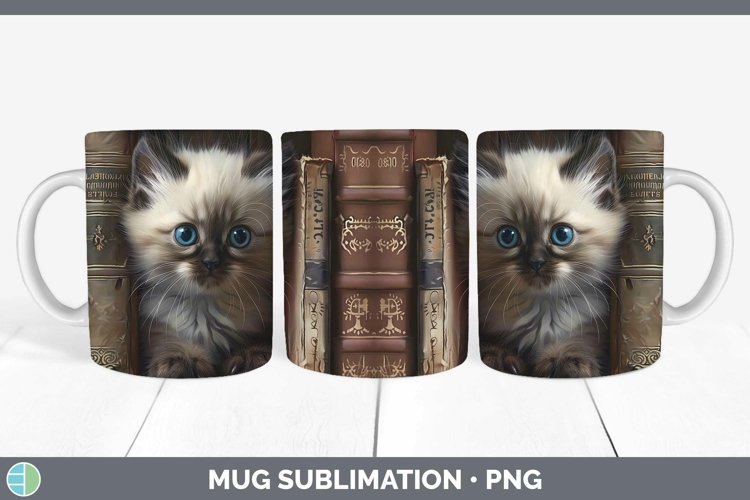 Gorgeous3D Books Mug Wrap design.