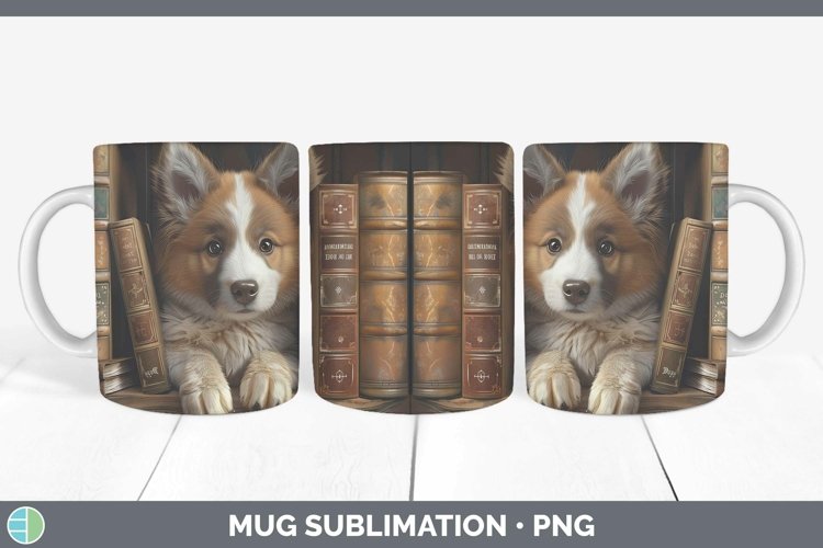 Gorgeous3D Books Mug Wrap design.