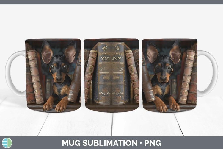 Gorgeous3D Books Mug Wrap design.