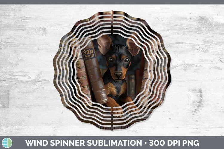 Gorgeous3D Books Wind Spinner design.