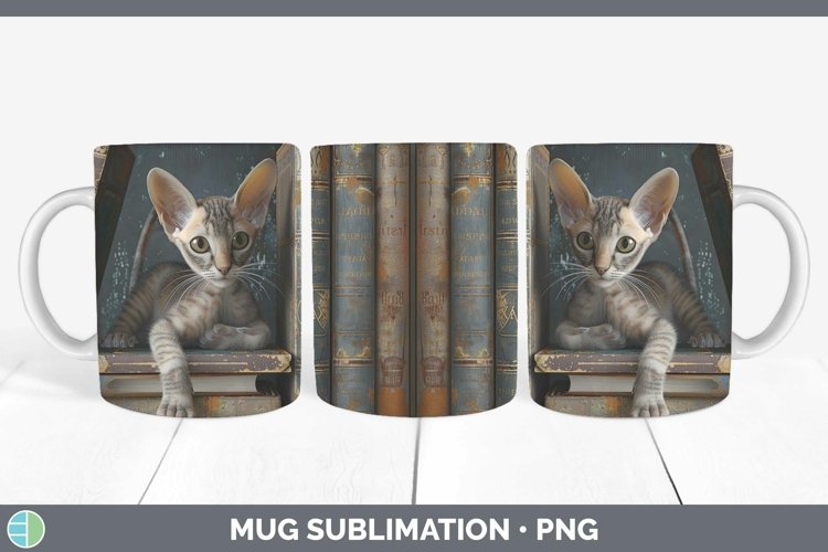Gorgeous3D Books Mug Wrap design.