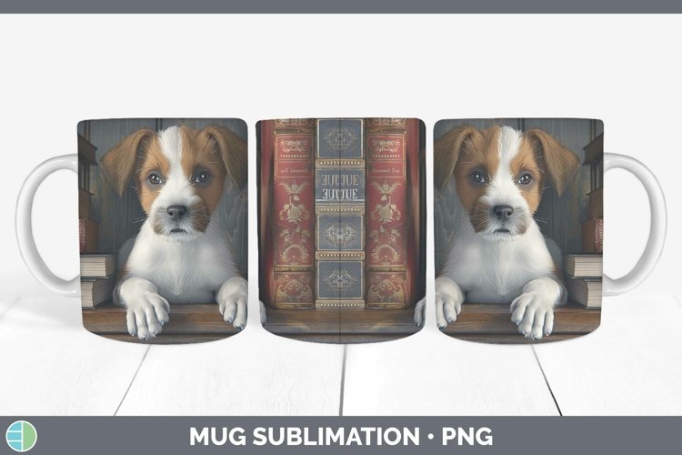 Gorgeous3D Books Mug Wrap design.