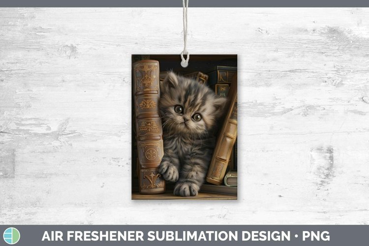 Gorgeous3D Books Air Freshener design.