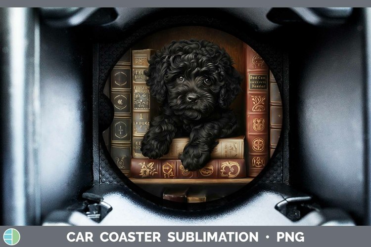 Gorgeous3D Books Car Coaster design.