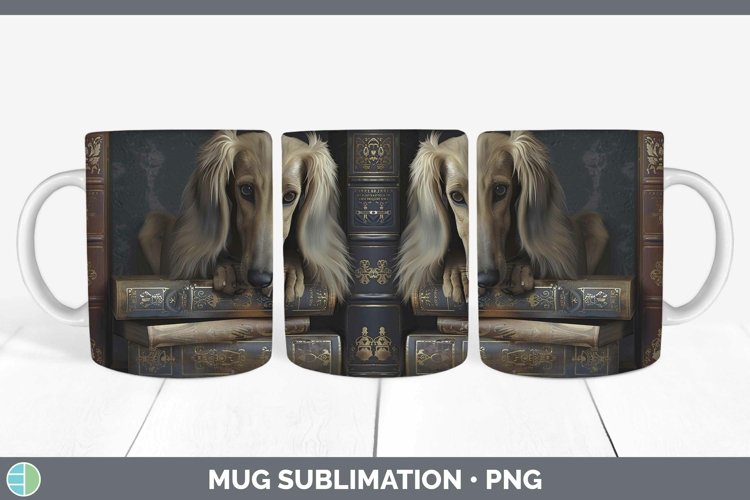 Gorgeous3D Books Mug Wrap design.