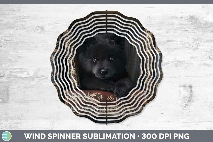 Gorgeous3D Books Wind Spinner design.