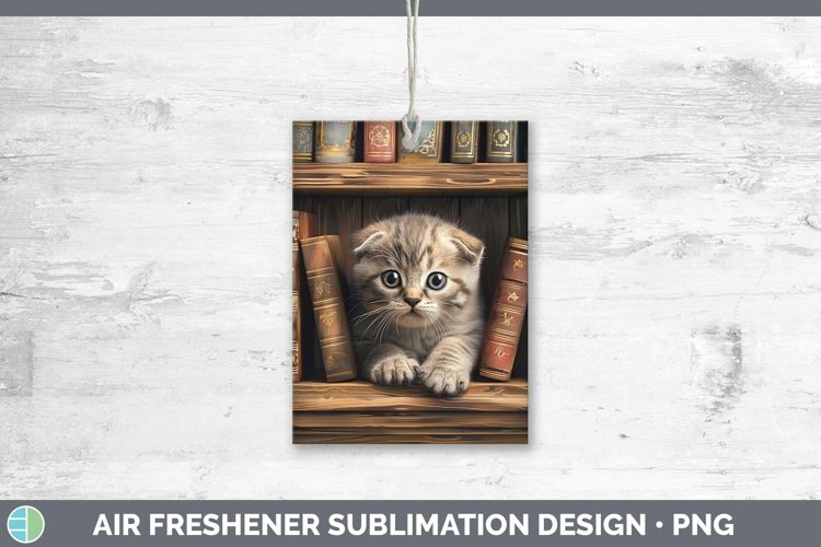 Gorgeous3D Books Air Freshener design.