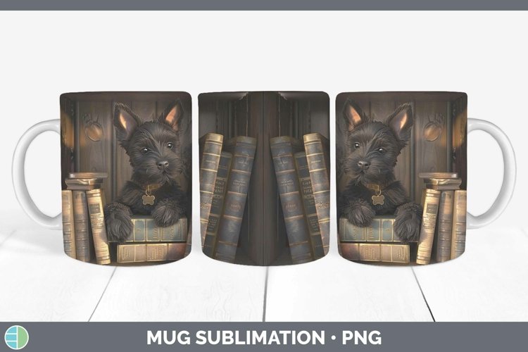 Gorgeous3D Books Mug Wrap design.
