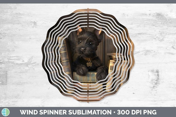 Gorgeous3D Books Wind Spinner design.