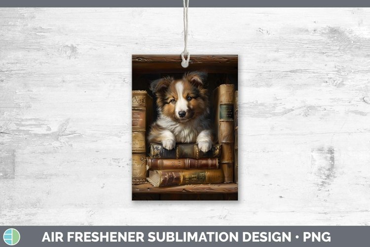 Gorgeous3D Books Air Freshener design.