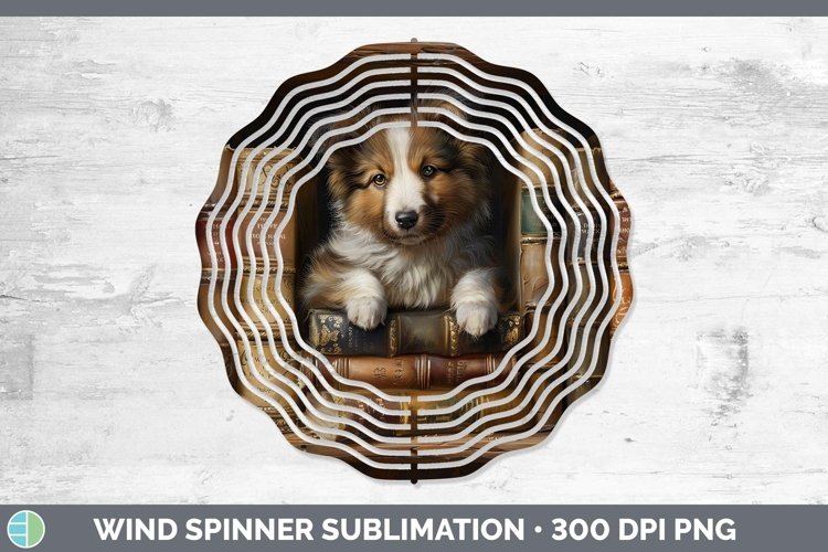 Gorgeous3D Books Wind Spinner design.