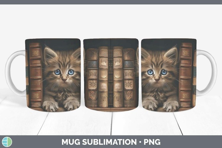 Gorgeous3D Books Mug Wrap design.