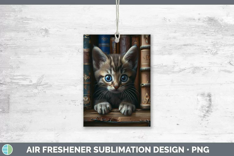 3D Books Singabura Air Freshener Sublimation Car Freshener D