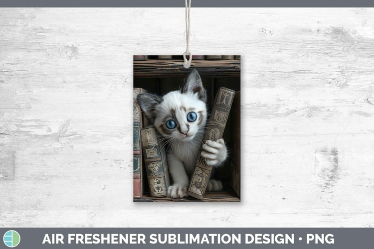 Gorgeous3D Books Air Freshener design.