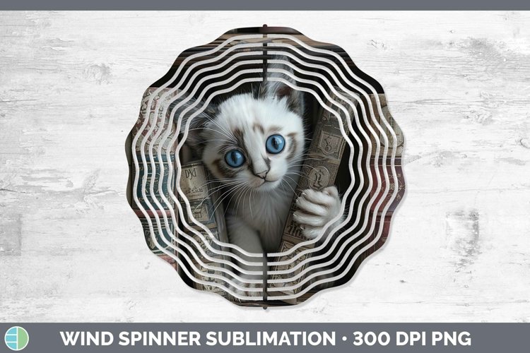 Gorgeous3D Books Wind Spinner design.