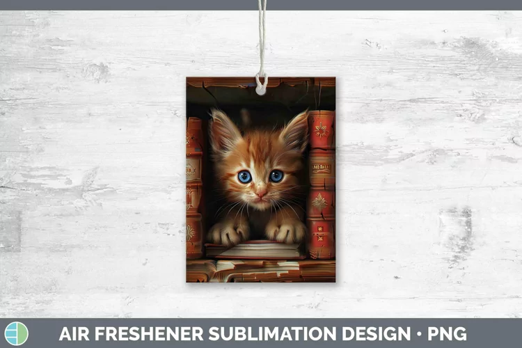 3D Books Somali Air Freshener Sublimation Car Freshener Desi