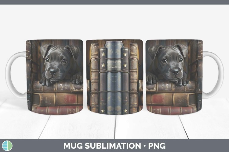 Gorgeous3D Books Mug Wrap design.
