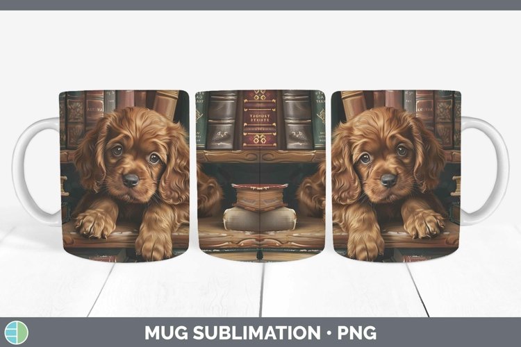 Gorgeous3D Books Mug Wrap design.