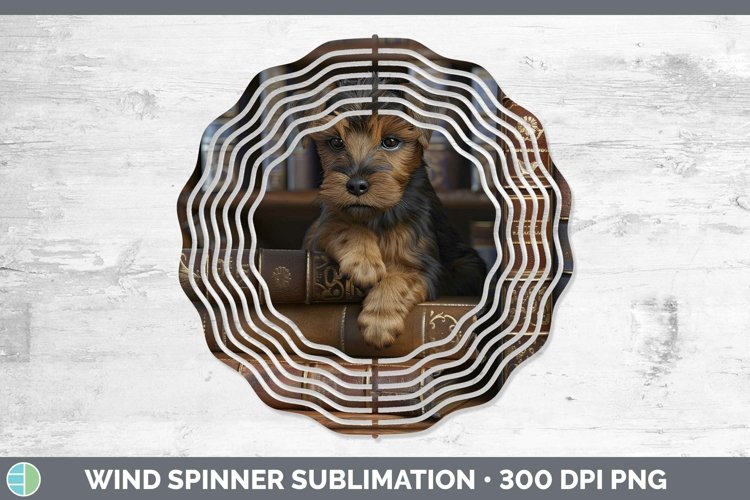 Gorgeous3D Books Wind Spinner design.