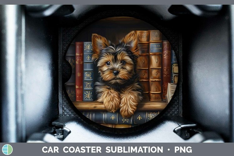Gorgeous3D Books Car Coaster design.
