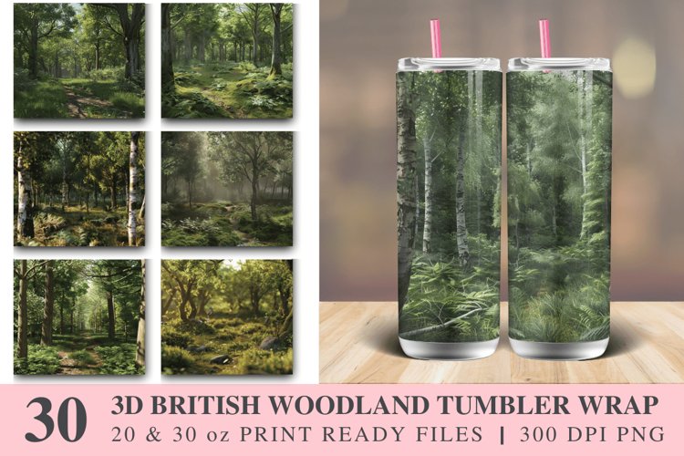 Woodland Whimsy 20oz Sublimation Tumbler Series (3395385 - View #14