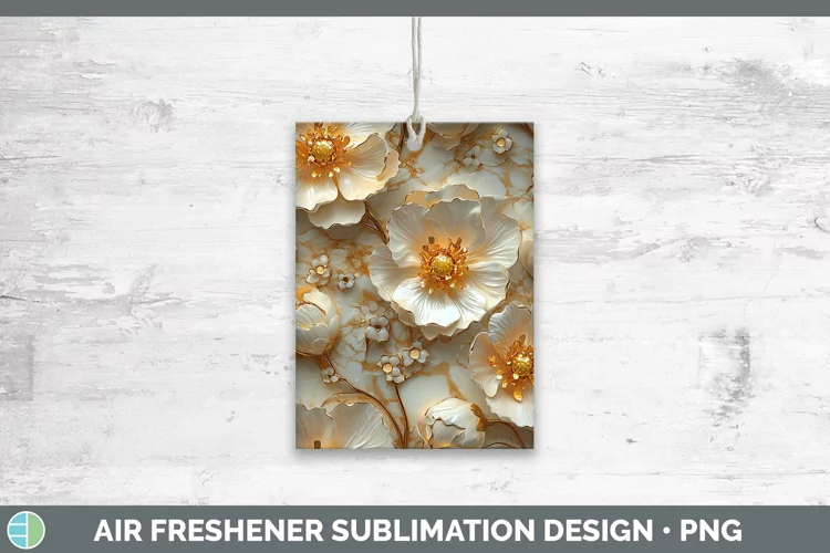 3D Buttercup Air Freshener Sublimation Car Freshener Designs