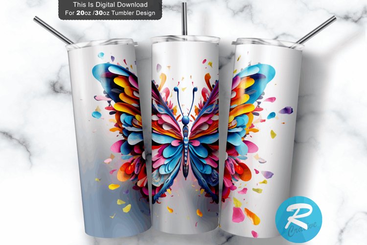 3d butterfly,3d flower tumblerDigital,3d tumbler design,skinny tumbler wrap,3d flowers,3d butterfly,butterfly tumbler,flower tumbler wrap,tumbler wrap,tumbler design,sublimation design,3d tumbler wrap,colorful,flower butterfly