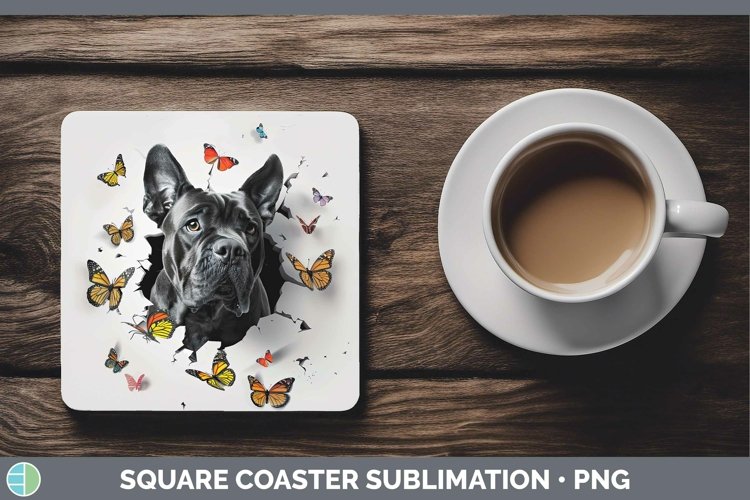 Gorgeous3D Square Coaster design.