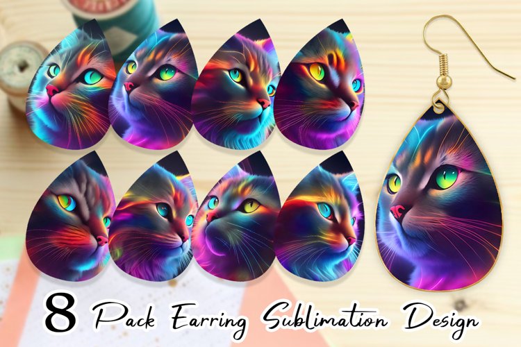 Sublimation Earring Designs Image 18