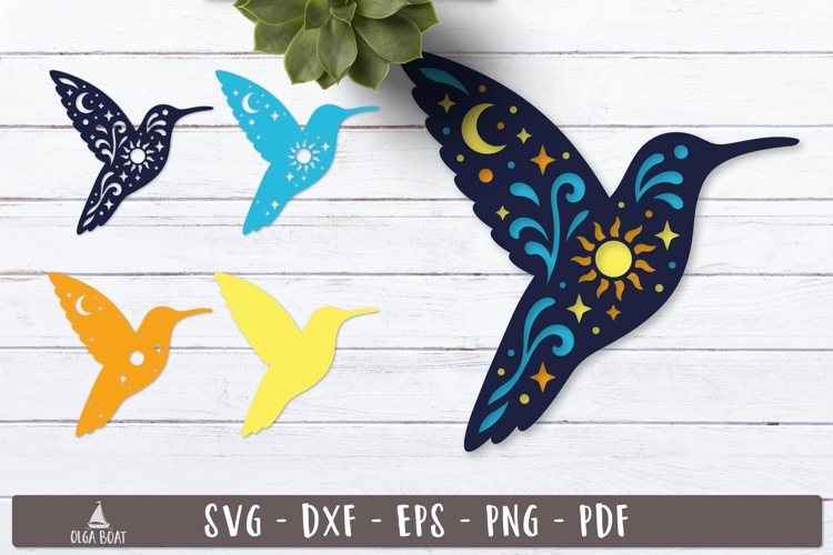 Layered Flower Svg Image 17