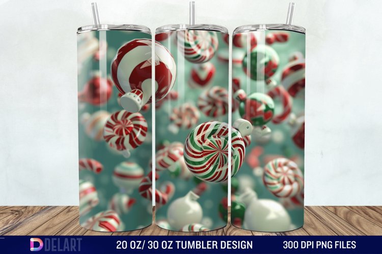 Christmas Tumbler Wrap Image 3