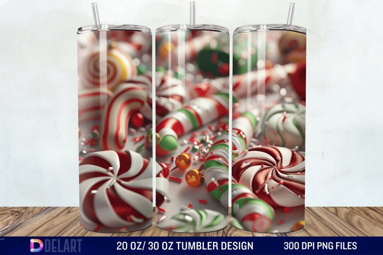 Christmas Tumbler Wrap Image 17