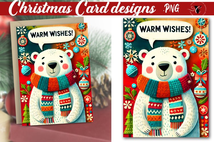 Christmas Card | 3D Christmas example image 1