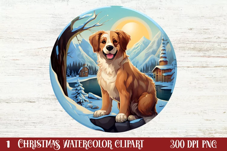 3D Christmas Dog Ornament, 3D Christmas Dog Ornaments