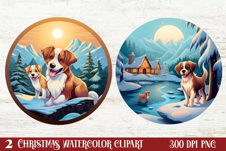 3D Christmas Dog Ornament, 3D Christmas Dog Ornaments
