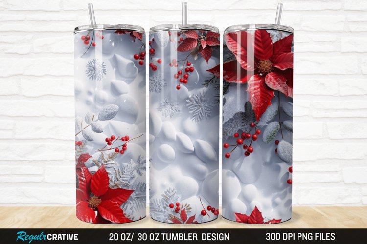 Christmas Tumbler Wrap Image 4
